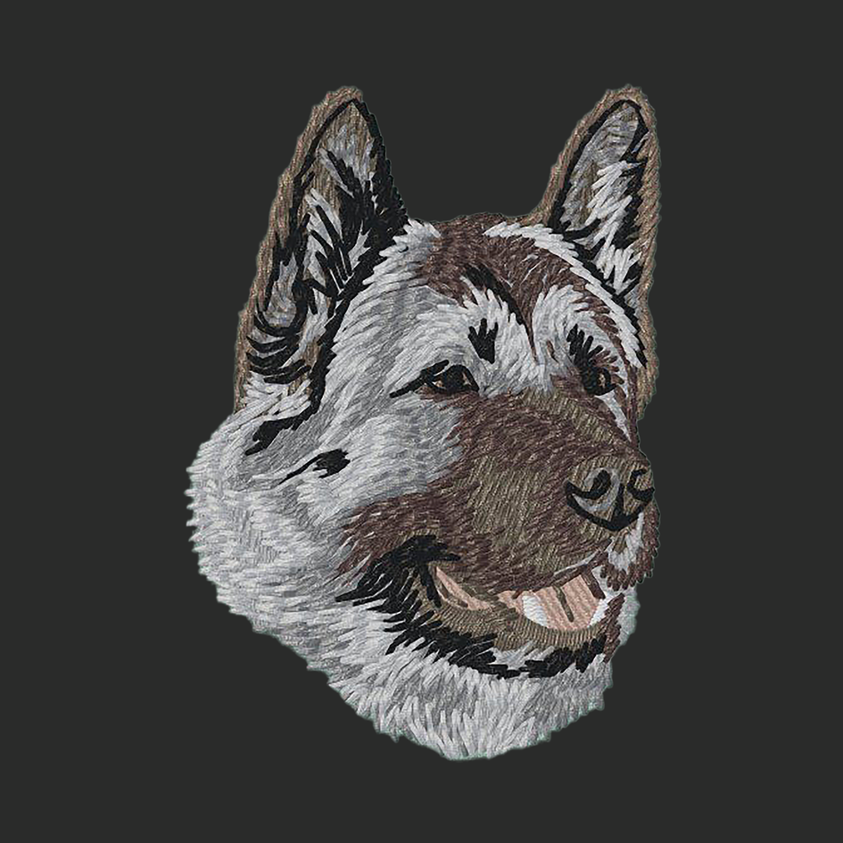 Akita Embroidered Classic Long Sleeve Shirt