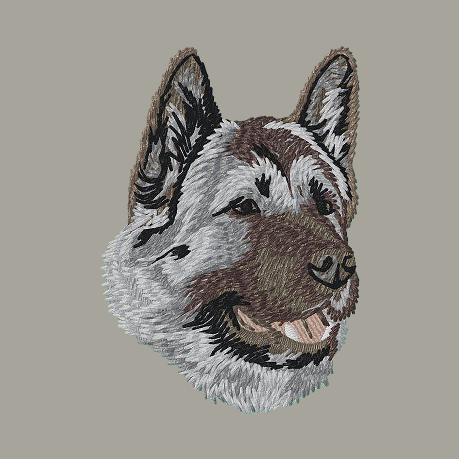 Akita Embroidered Classic Long Sleeve Shirt