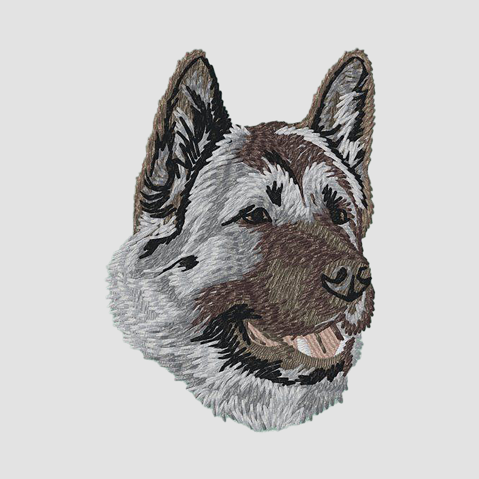 Akita Embroidered Classic Long Sleeve Shirt