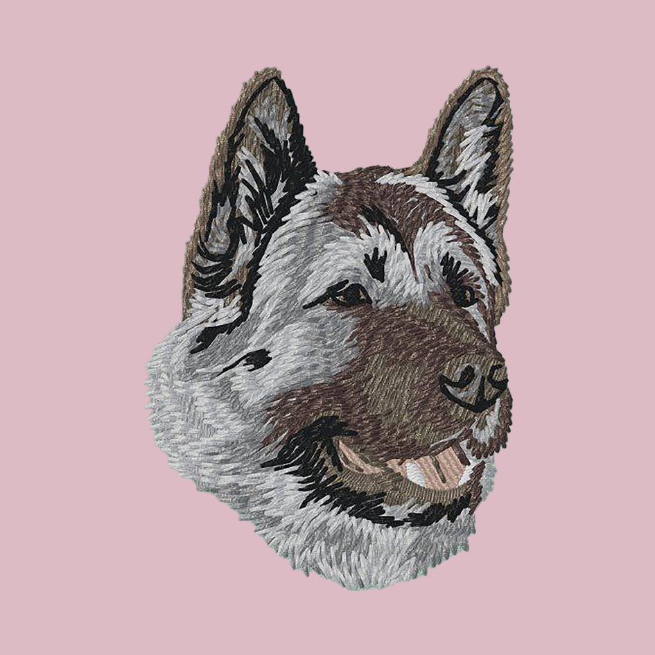 Akita Embroidered Baseball Cap
