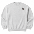 Akita Embroidered Mock Neck Sweatshirt