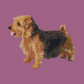 Norfolk Terrier Embroidered Classic Long Sleeve Shirt