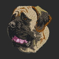 Mastiff Embroidered Classic Long Sleeve Shirt