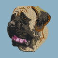 Mastiff Embroidered Sweatshirt Hoodie