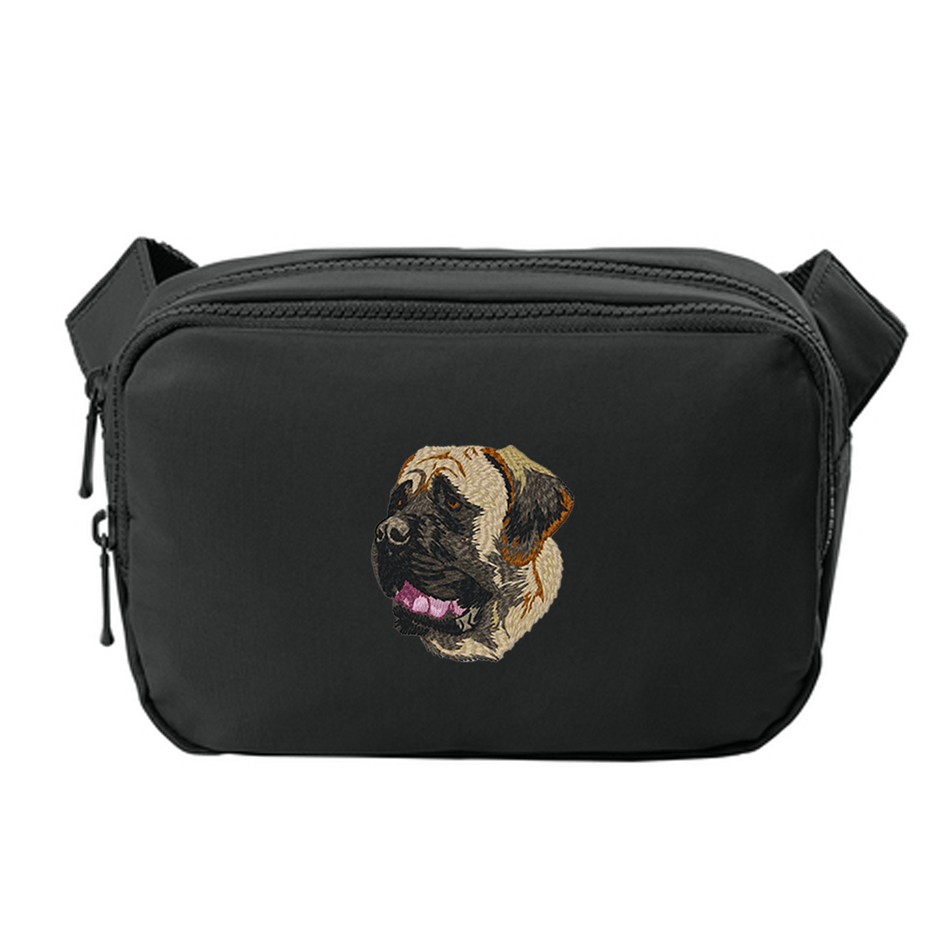 Mastiff Embroidered Crossbody Bag