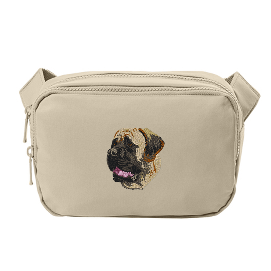 Mastiff Embroidered Crossbody Bag