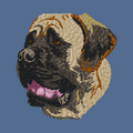 Mastiff Embroidered Baseball Cap