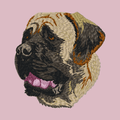 Mastiff Embroidered Baseball Cap