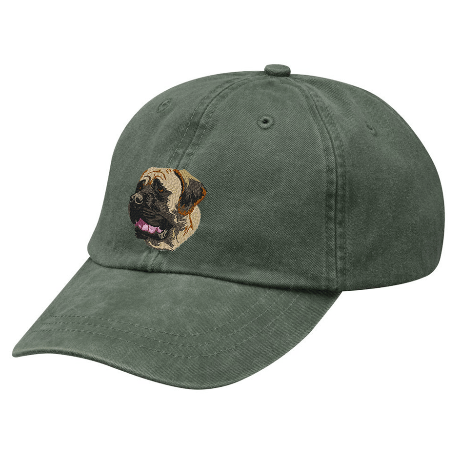 Mastiff Embroidered Baseball Cap