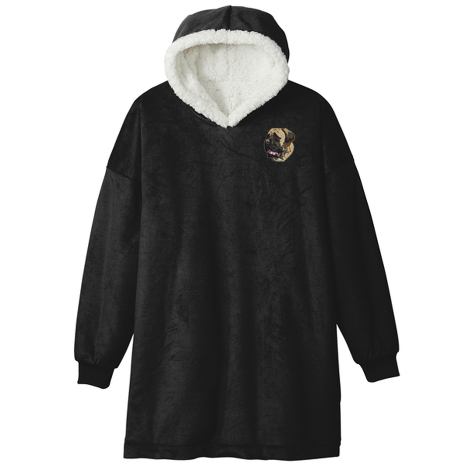 Mastiff Embroidered Wearable Blanket