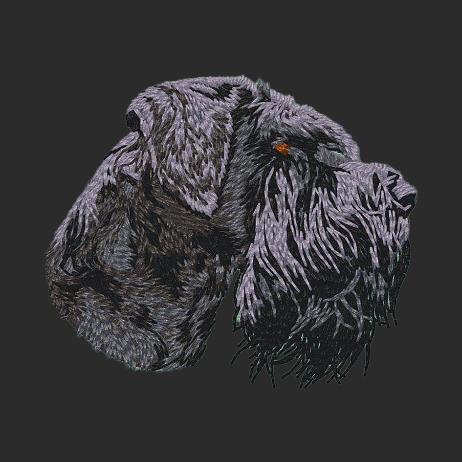 Giant Schnauzer Embroidered Classic Long Sleeve Shirt