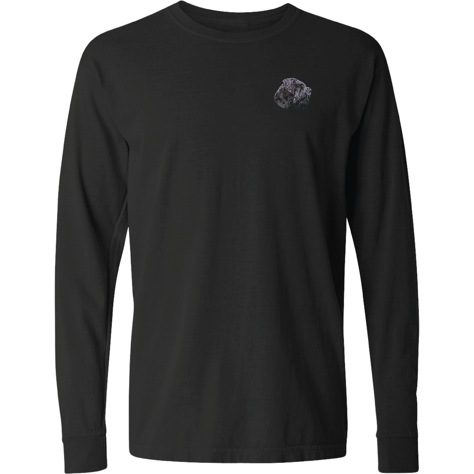 Giant Schnauzer Embroidered Classic Long Sleeve Shirt