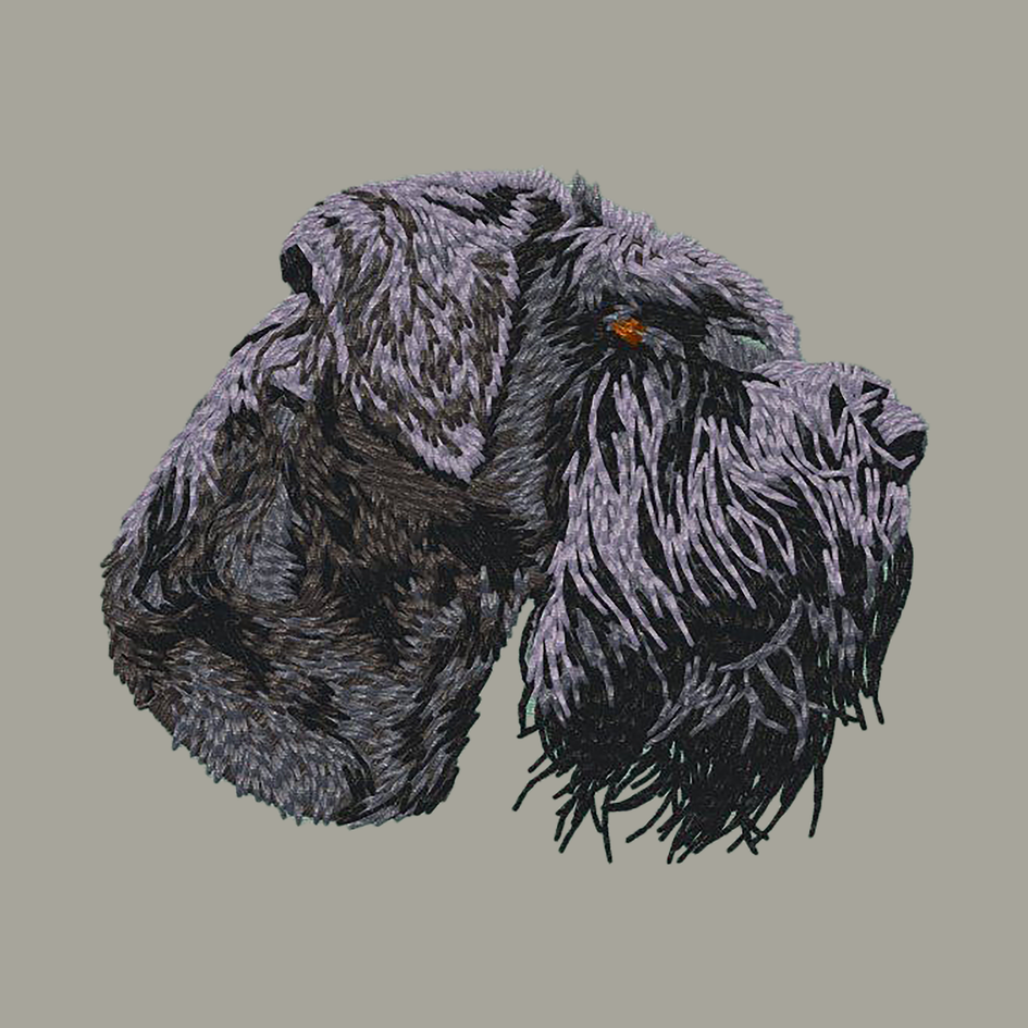 Giant Schnauzer Embroidered Classic Long Sleeve Shirt