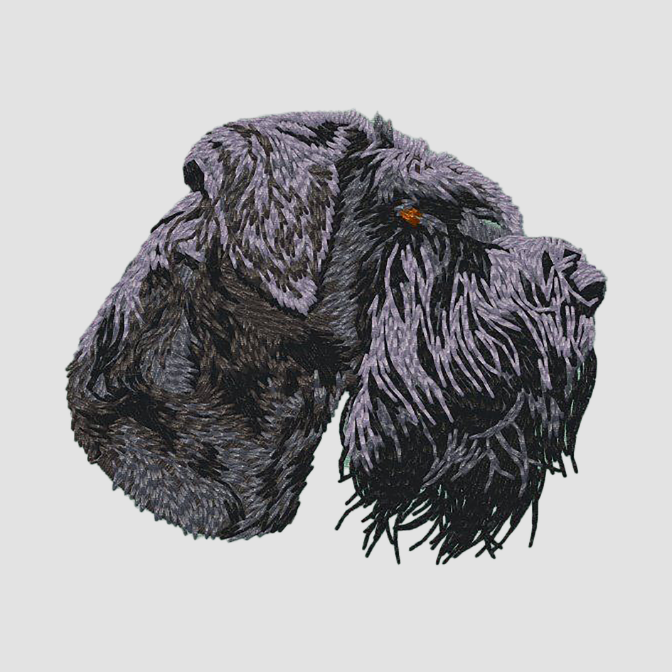 Giant Schnauzer Embroidered Classic Long Sleeve Shirt