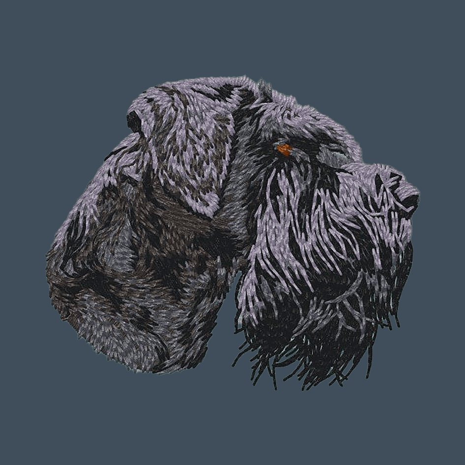 Giant Schnauzer Embroidered Baseball Cap