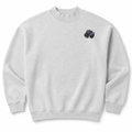 Giant Schnauzer Embroidered Mock Neck Sweatshirt
