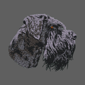 Giant Schnauzer Embroidered Women's Fleece Jacket