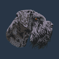 Giant Schnauzer Embroidered Wearable Blanket