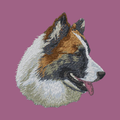 Icelandic Sheepdog Embroidered Classic Long Sleeve Shirt