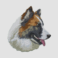 Icelandic Sheepdog Embroidered Classic Long Sleeve Shirt