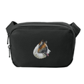 Icelandic Sheepdog Embroidered Crossbody Bag