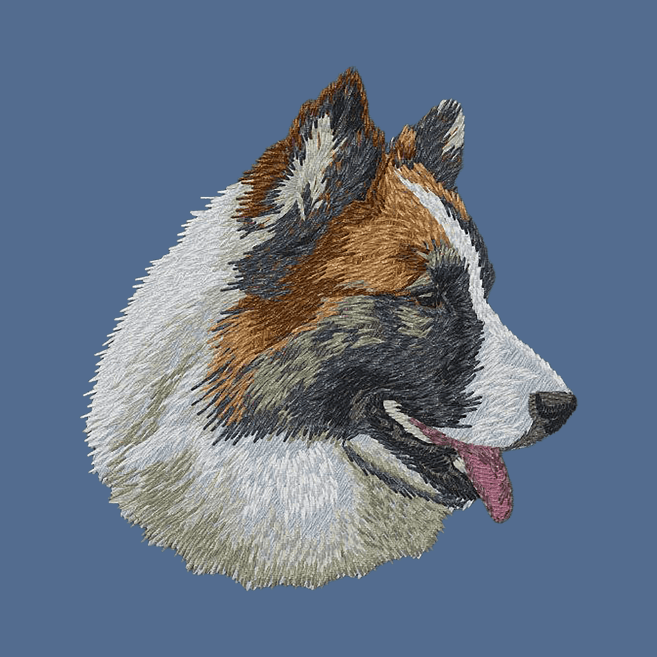Icelandic Sheepdog Embroidered Baseball Cap