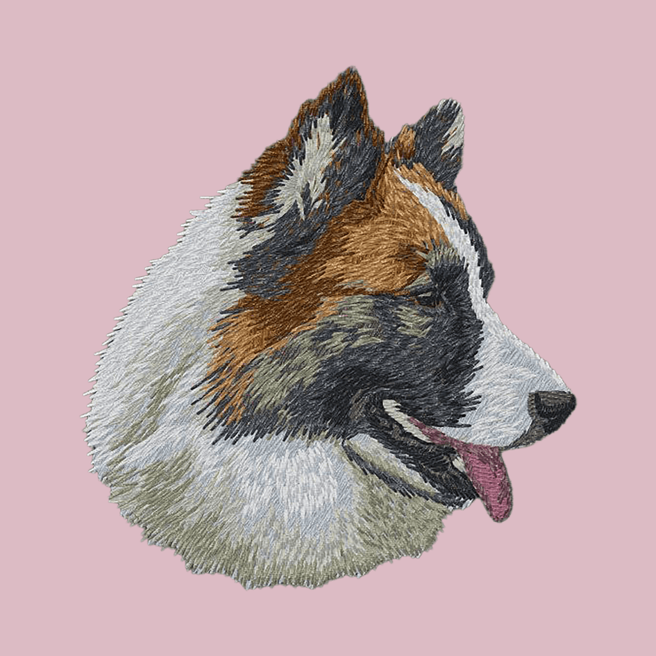 Icelandic Sheepdog Embroidered Baseball Cap