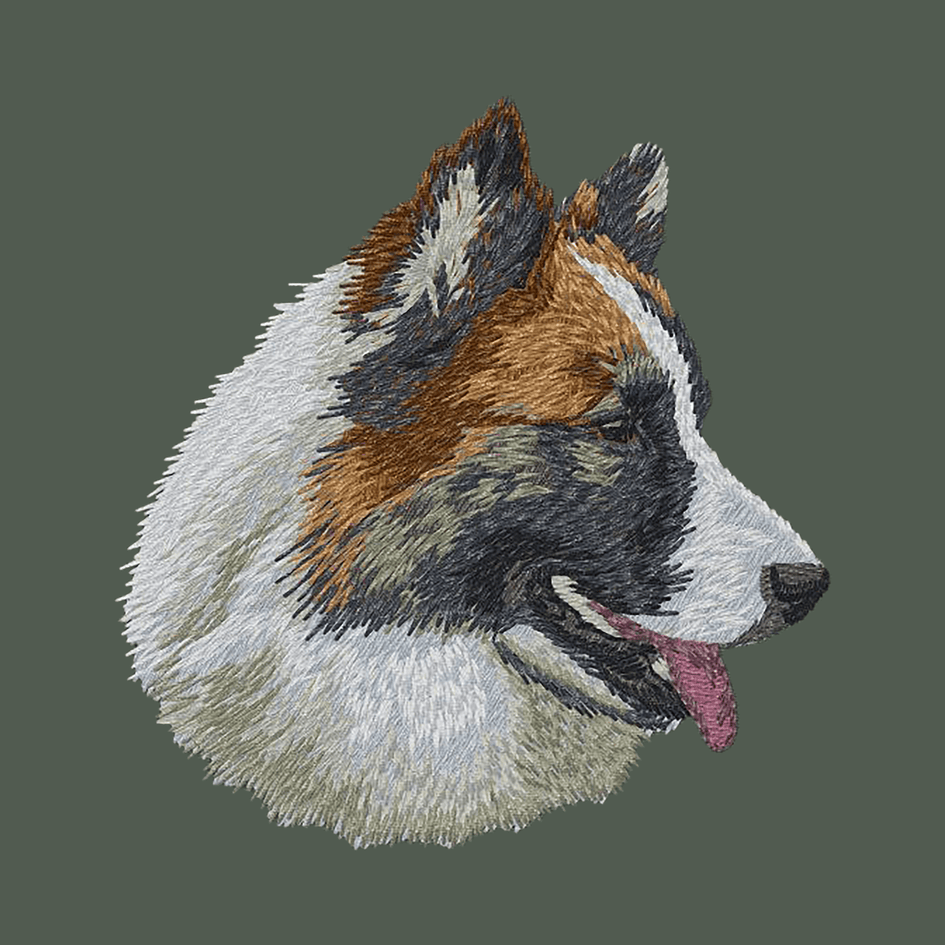 Icelandic Sheepdog Embroidered Baseball Cap