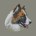 Icelandic Sheepdog Embroidered Baseball Cap