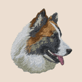 Icelandic Sheepdog Embroidered Tote