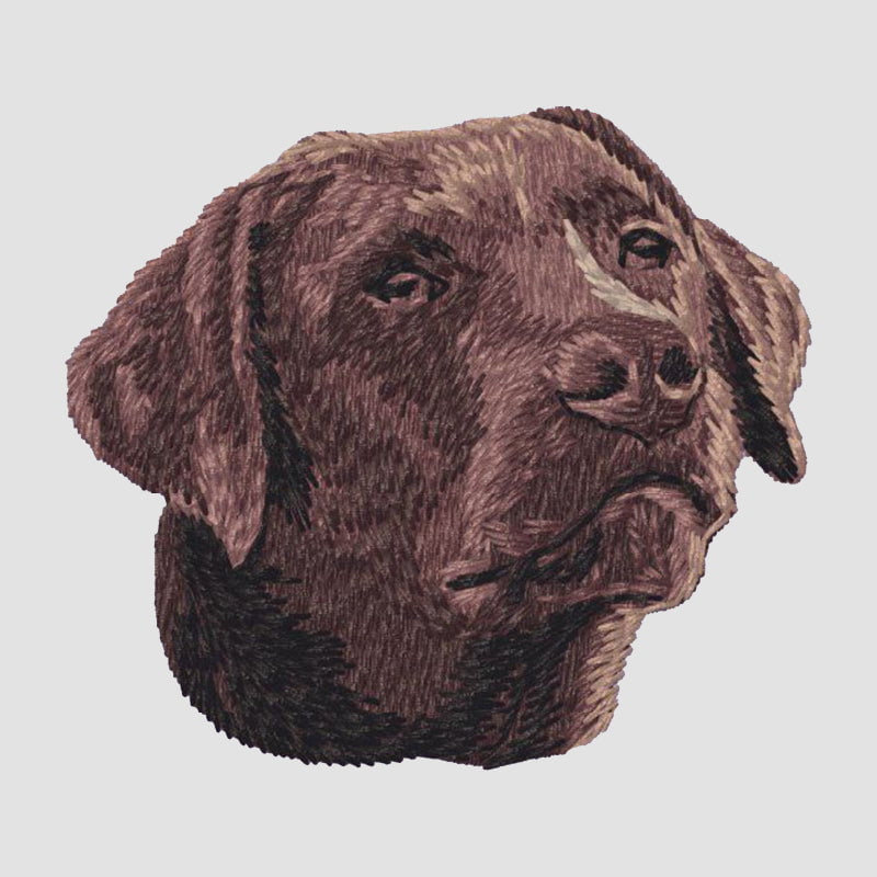 Labrador Retriever Embroidered Sweatshirt Hoodie