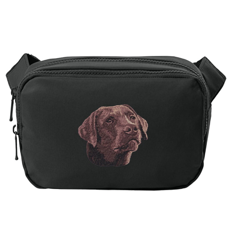 Labrador Retriever Embroidered Crossbody Bag