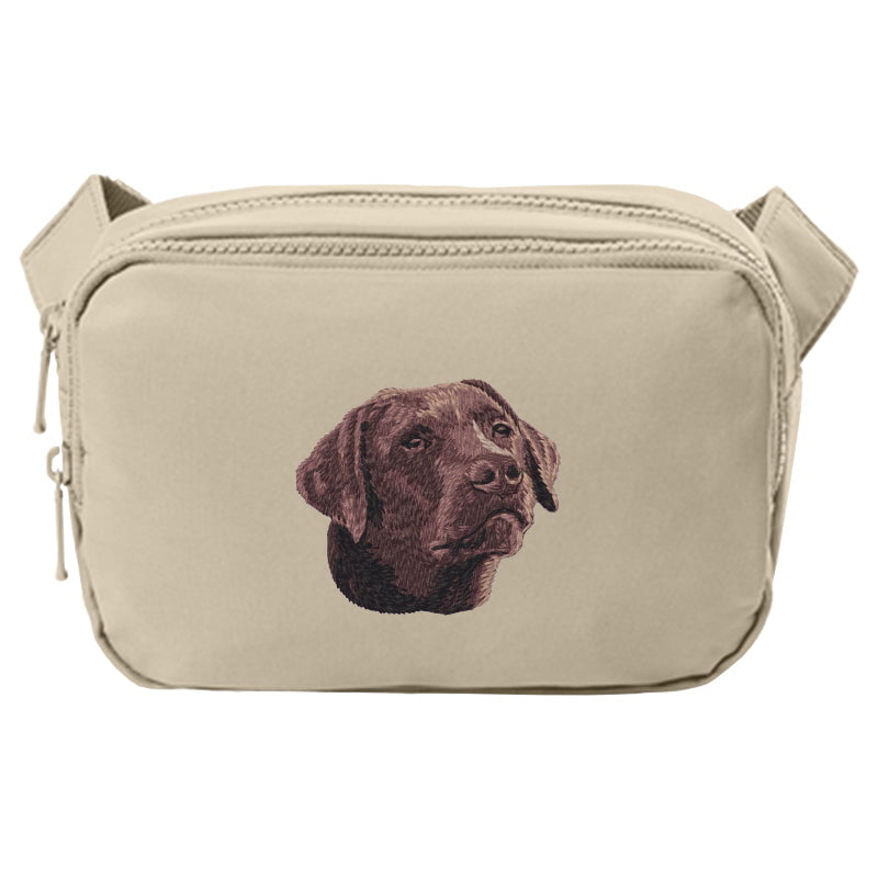 Labrador Retriever Embroidered Crossbody Bag