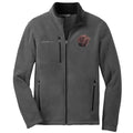 Labrador Retriever Embroidered Men's Fleece Jacket
