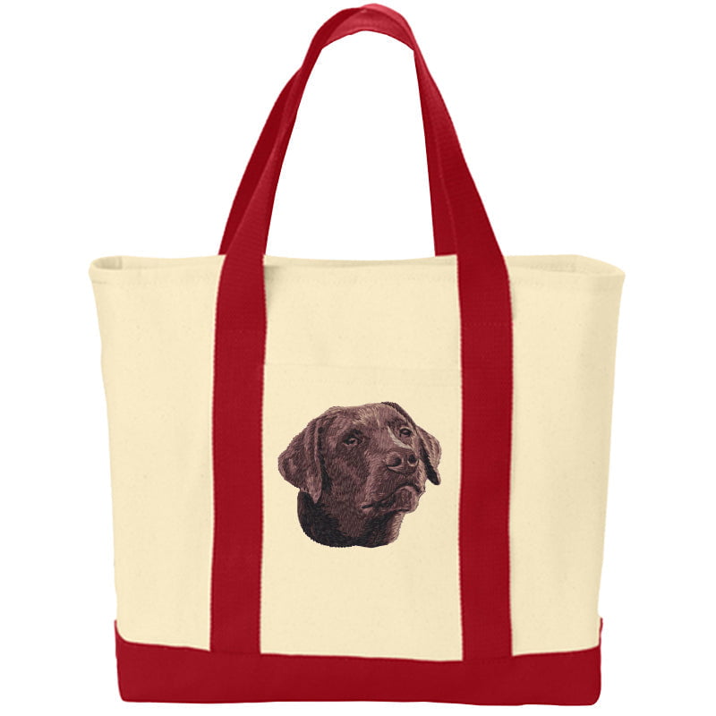 Labrador Retriever Embroidered Tote