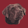 Labrador Retriever Embroidered Wearable Blanket