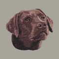 Labrador Retriever Embroidered Classic Long Sleeve Shirt