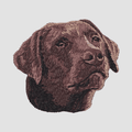 Labrador Retriever Embroidered Classic Long Sleeve Shirt