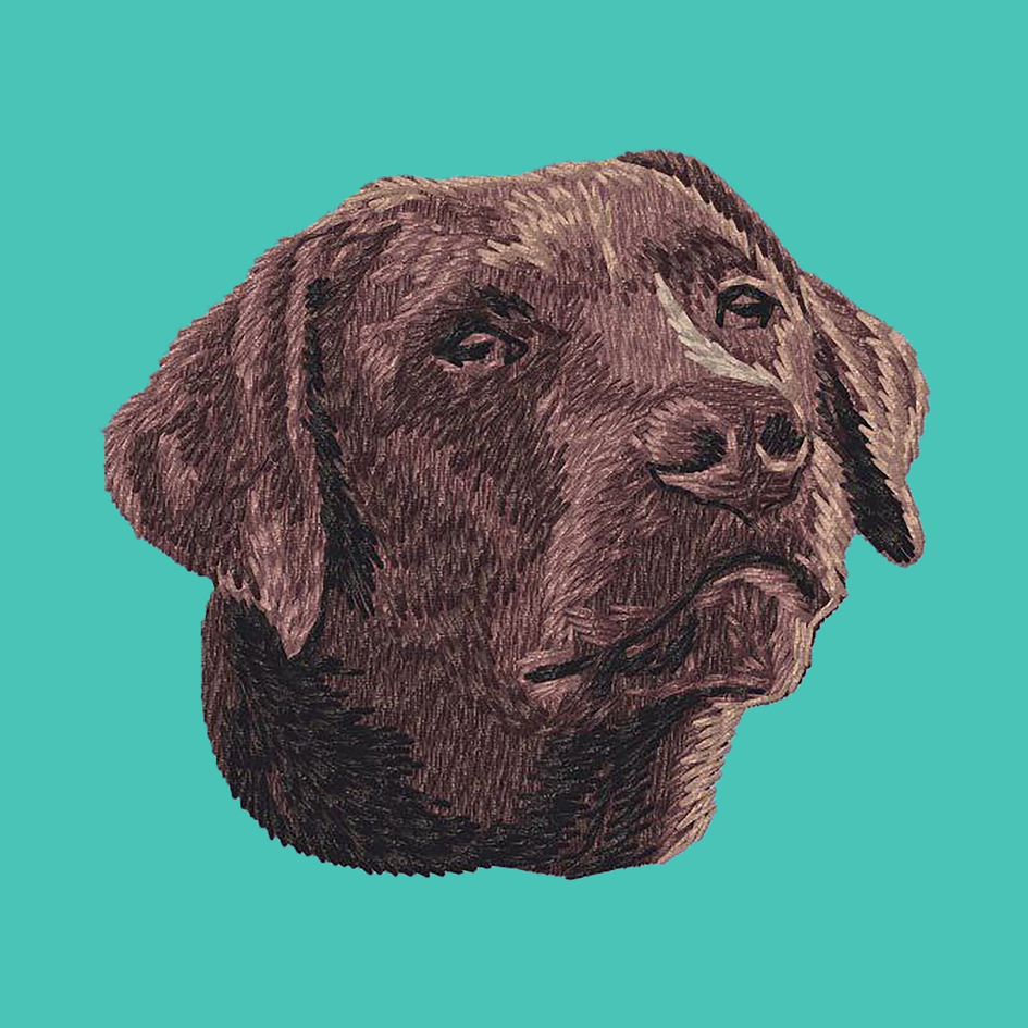 Labrador Retriever Embroidered Baseball Cap