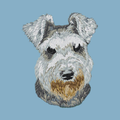 Miniature Schnauzer Embroidered Classic Long Sleeve Shirt