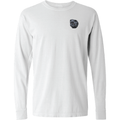 Pug Embroidered Classic Long Sleeve Shirt
