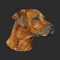 Rhodesian Ridgeback Embroidered Classic Long Sleeve Shirt