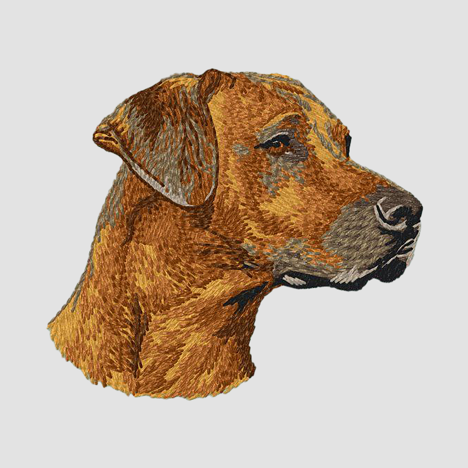 Rhodesian Ridgeback Embroidered Classic Long Sleeve Shirt