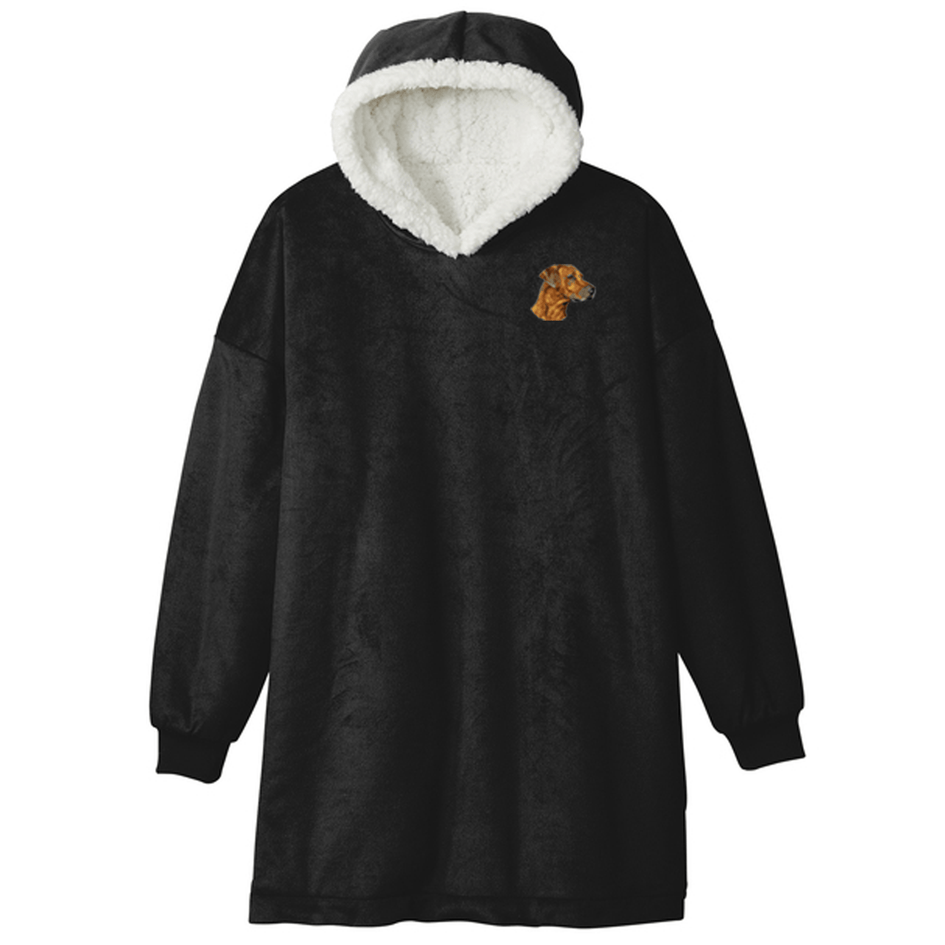 Rhodesian Ridgeback Embroidered Wearable Blanket