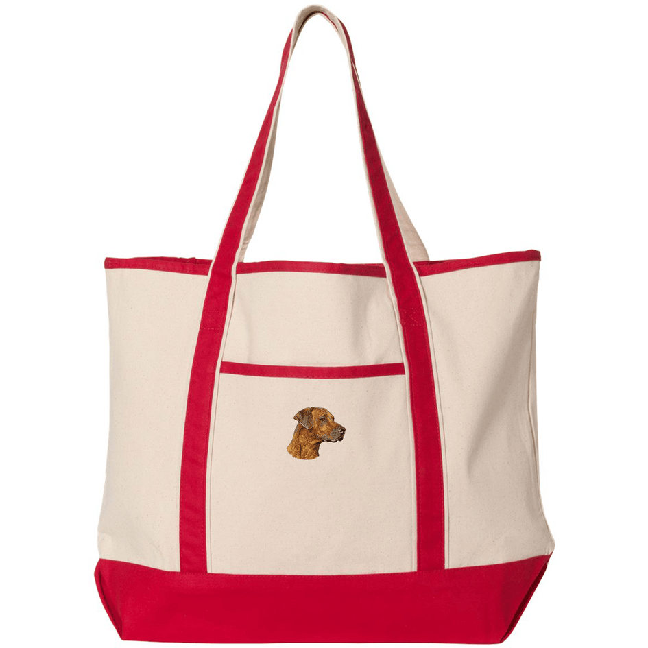 Rhodesian Ridgeback Embroidered Tote