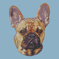 French Bulldog Embroidered Sweatshirt Hoodie