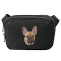 French Bulldog Embroidered Crossbody Bag
