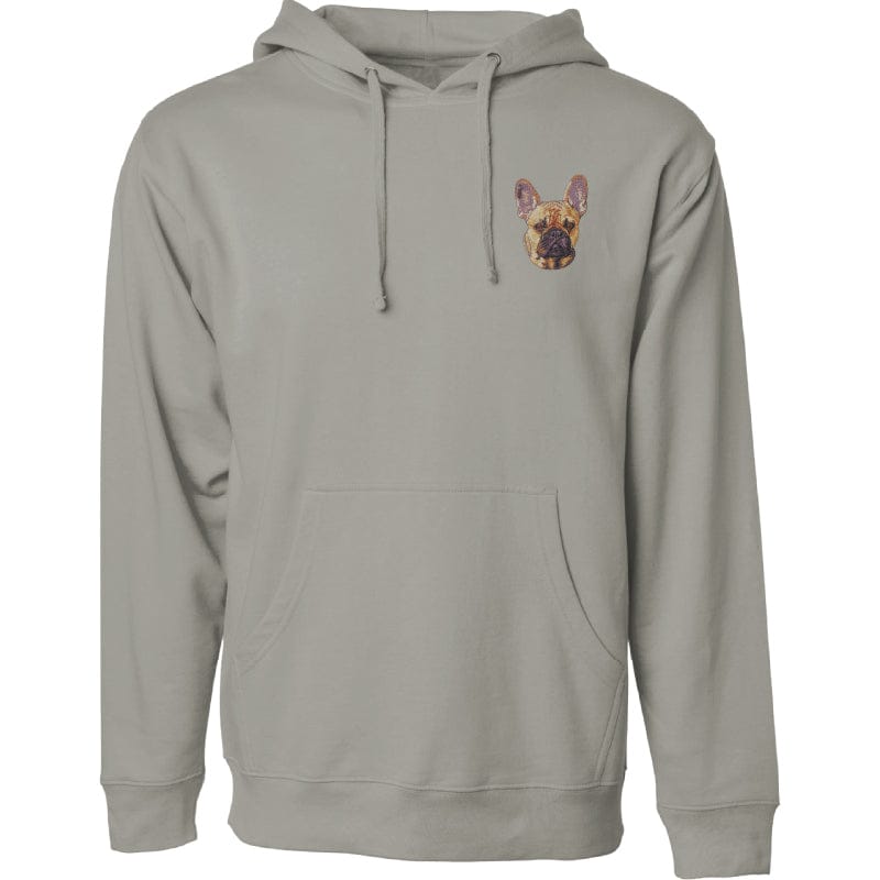 French Bulldog Embroidered Sweatshirt Hoodie
