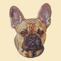 French Bulldog Embroidered Tote