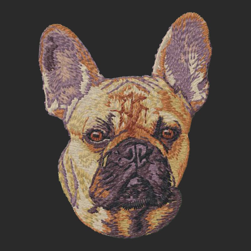 French Bulldog Embroidered Wearable Blanket